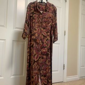 Croft and Barrow Women's Three-Quarter Sleeve Belted Dress